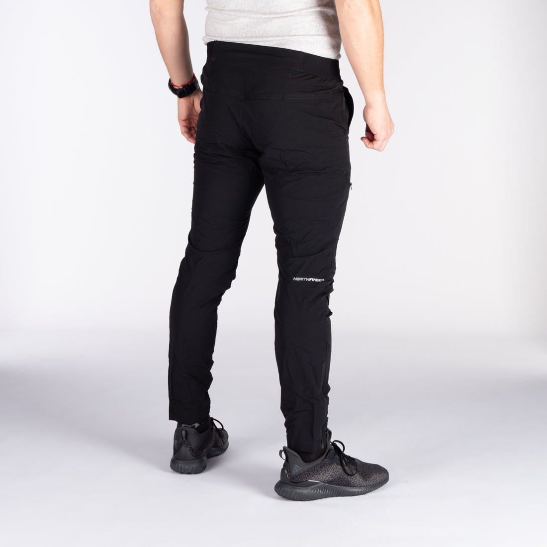 NO-3843OR men's outdoor packable lightweight slim low cut stretch pants HIRAM