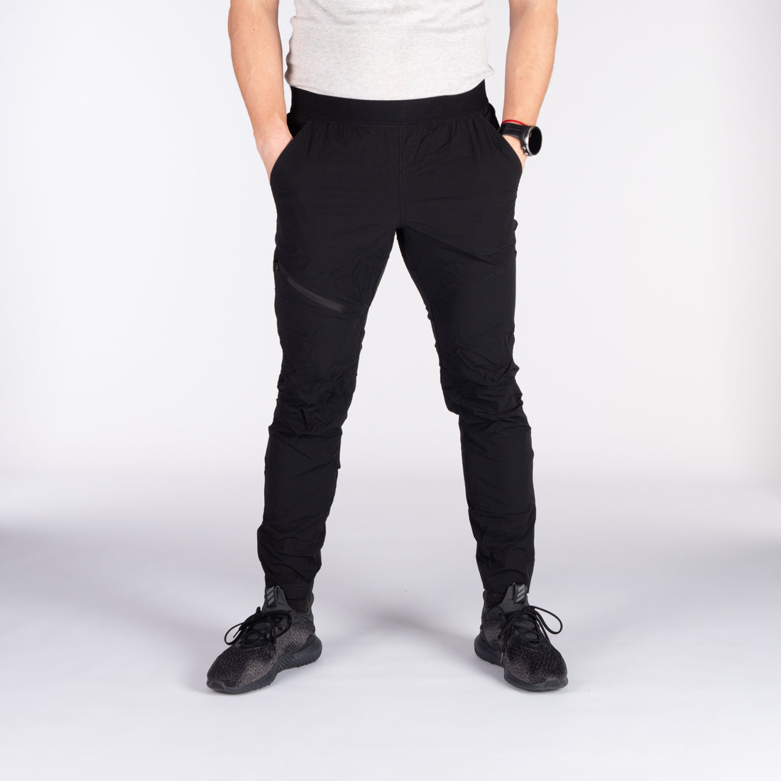 NO-3843OR men's outdoor packable lightweight slim low cut stretch pants HIRAM