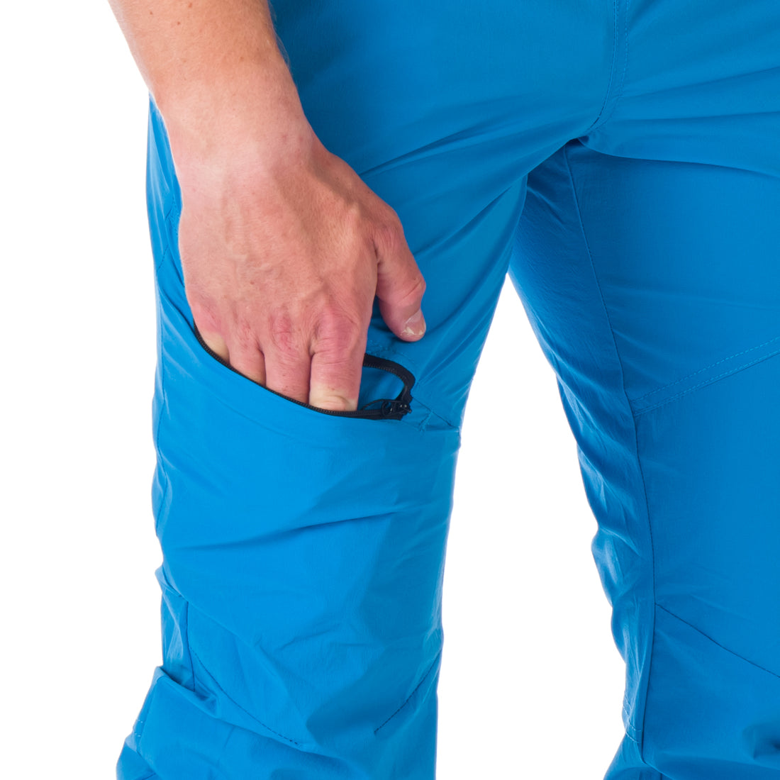 NO-3843OR men's outdoor packable lightweight slim low cut stretch pants HIRAM