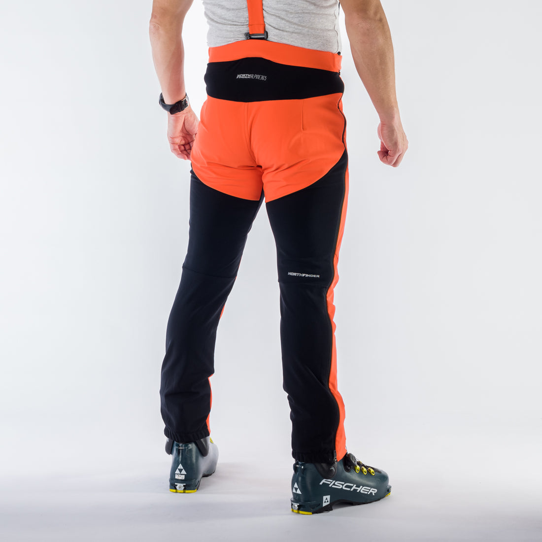 NO-3855SKP men's hybrid softshell active full zip pants KOTLISKA