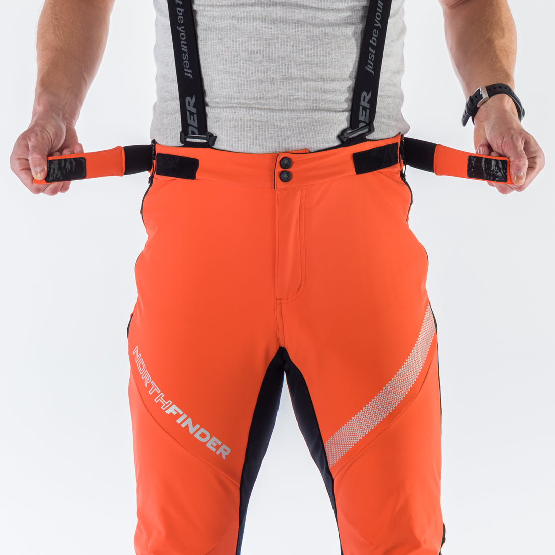 NO-3855SKP men's hybrid softshell active full zip pants KOTLISKA
