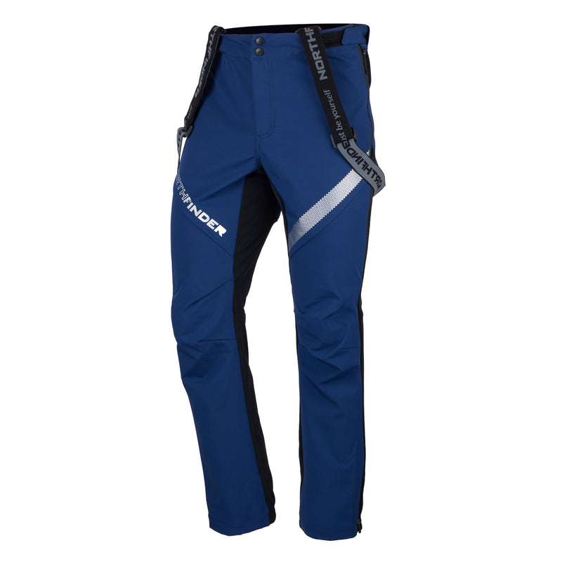 NO-3855SKP men's hybrid softshell active full zip pants KOTLISKA