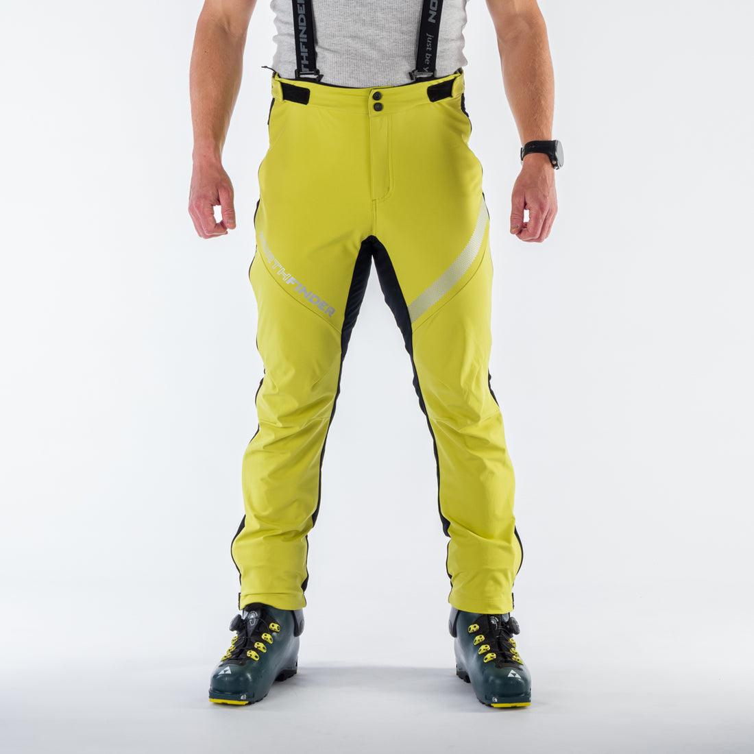 NO-3855SKP men's hybrid softshell active full zip pants KOTLISKA