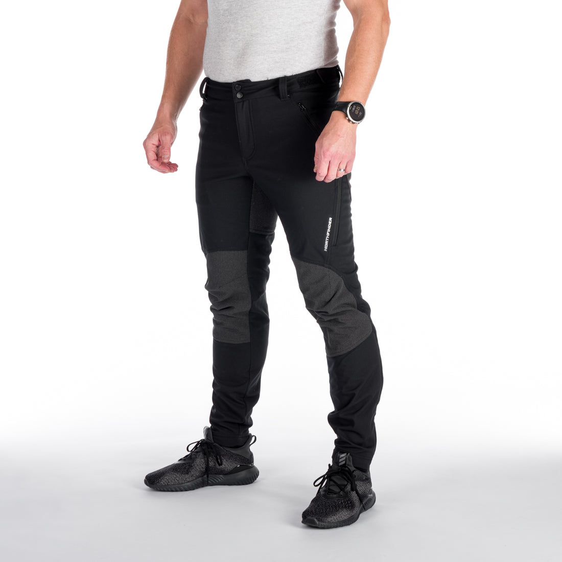 NO-3880OR men's outdoor softshell pants protect face 3L MILTON