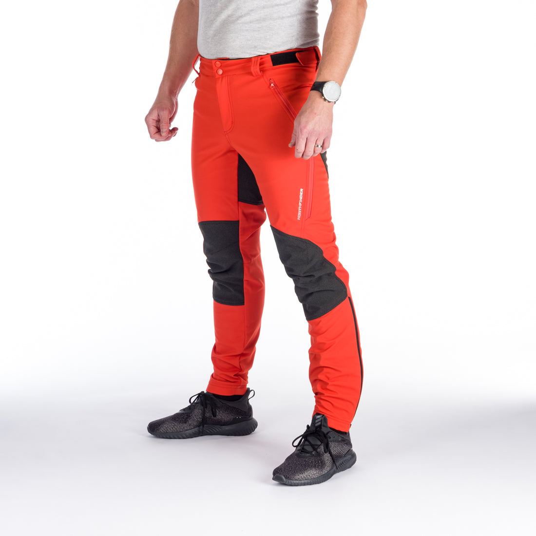 NO-3880OR men's outdoor softshell pants protect face 3L MILTON
