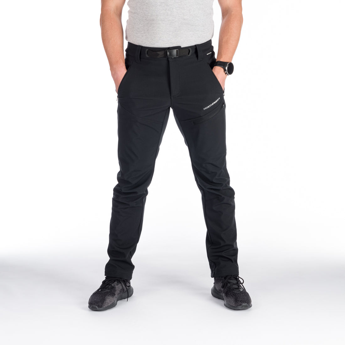 NO-3881OR men's trekking softshell pants outdoor 3L PETE