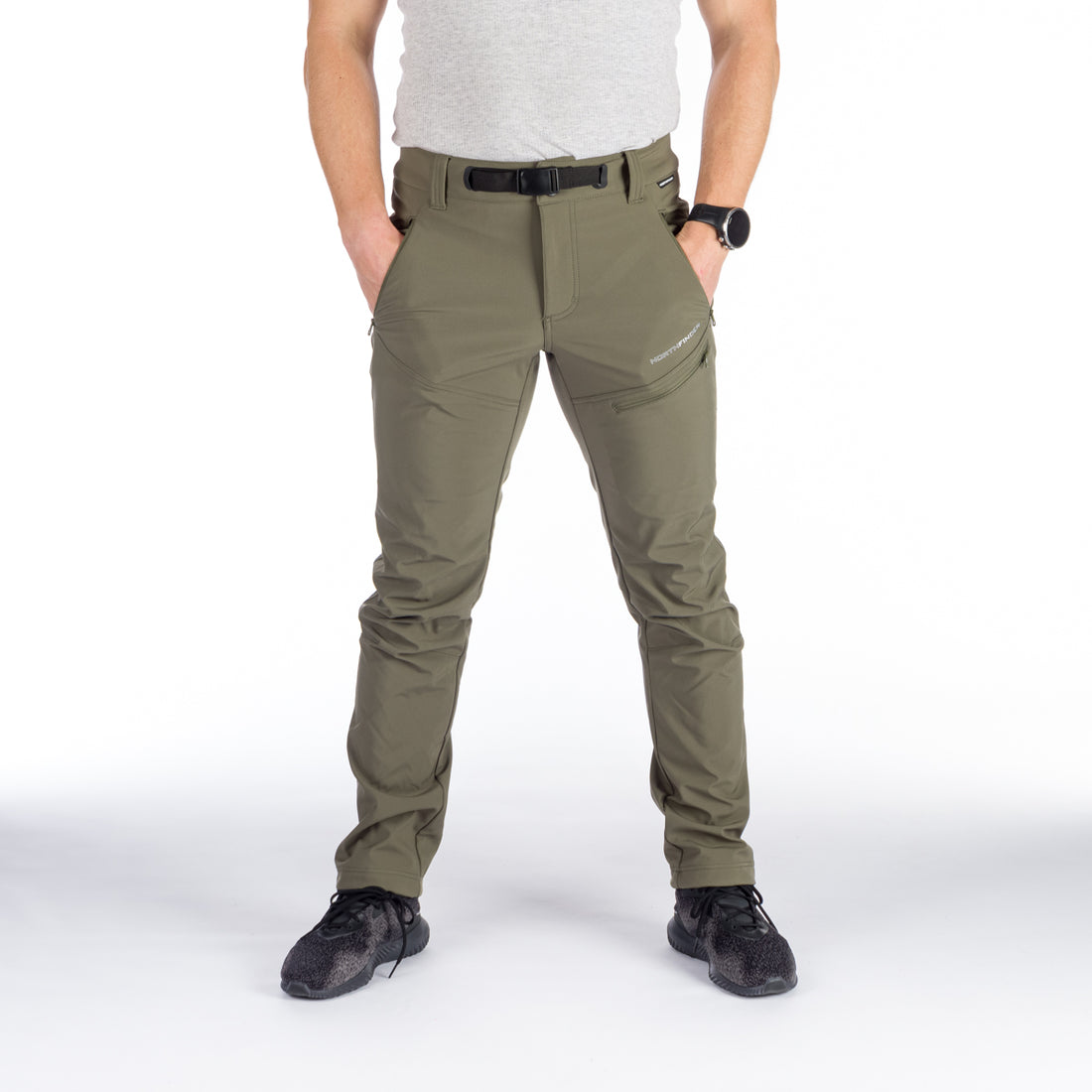NO-3881OR men's trekking softshell pants outdoor 3L PETE