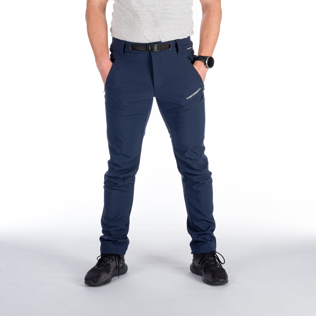 NO-3881OR men's trekking softshell pants outdoor 3L PETE