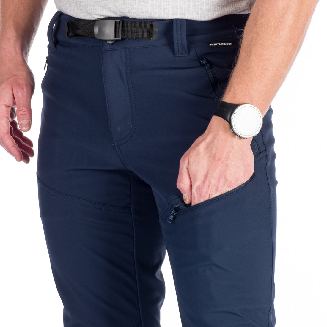 NO-3881OR men's trekking softshell pants outdoor 3L PETE