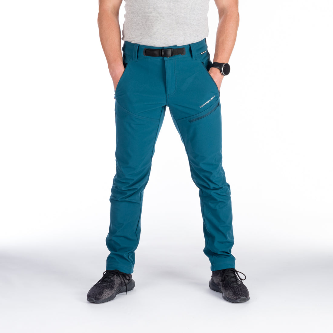 NO-3881OR men's trekking softshell pants outdoor 3L PETE