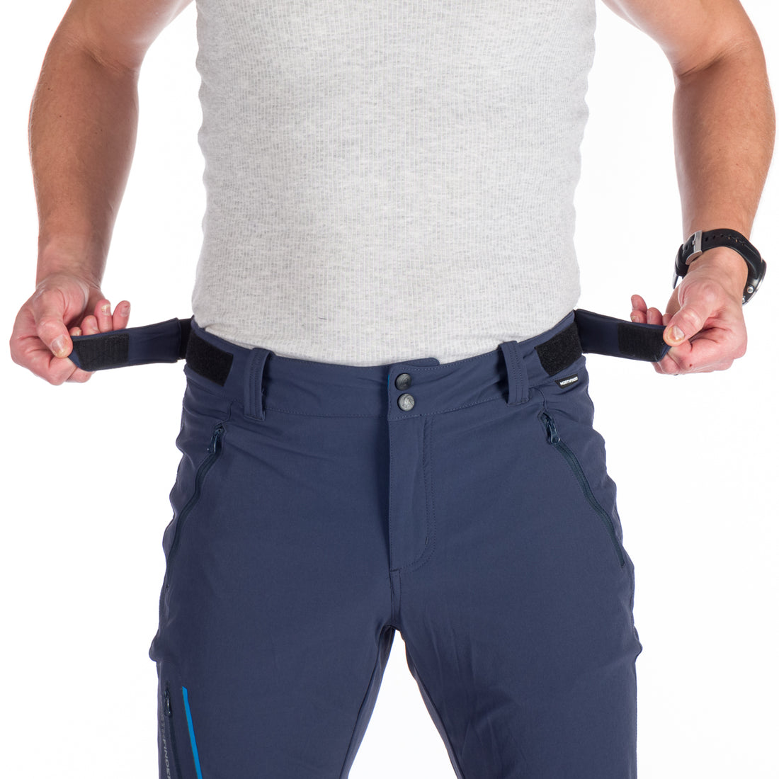 NO-3882OR men's 4way stretch outdoor regular fit pants VERN