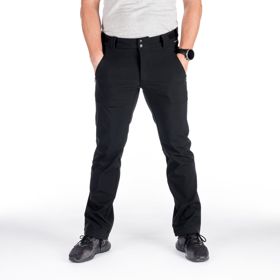 NO-3885OR men's softshell travel pants 3L JOHNNIE