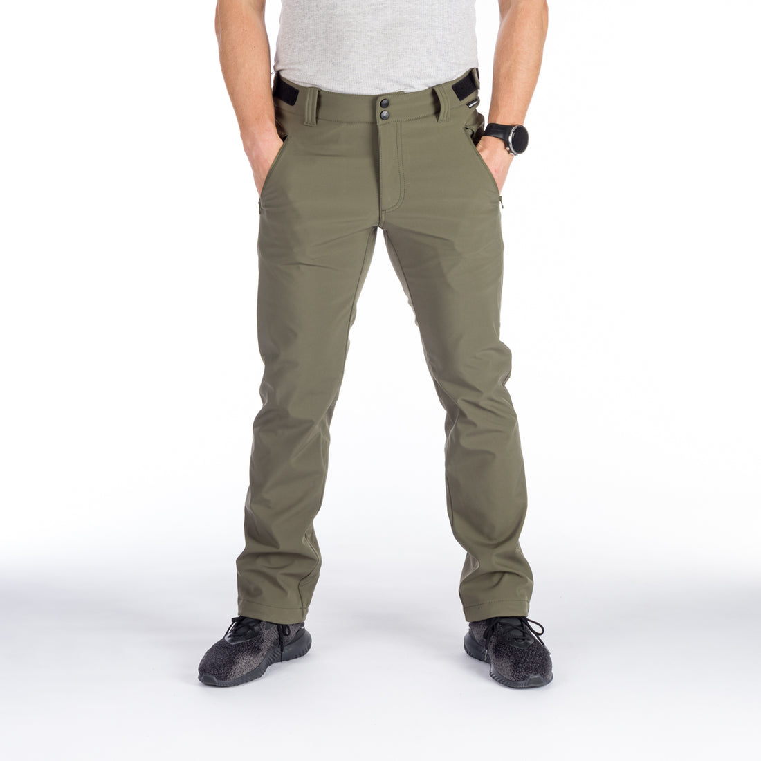 NO-3885OR men's softshell travel pants 3L JOHNNIE