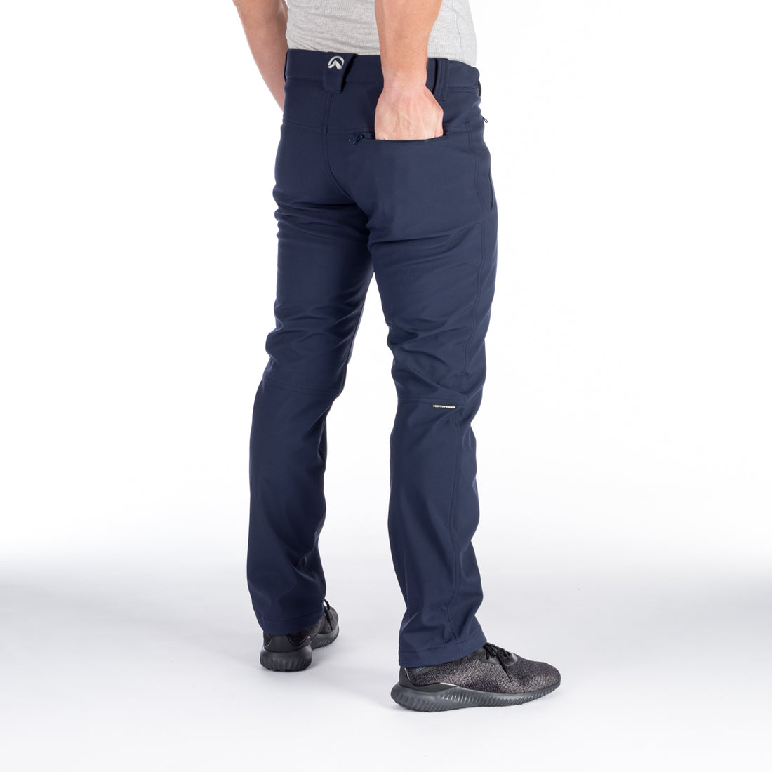 NO-3885OR men's softshell travel pants 3L JOHNNIE