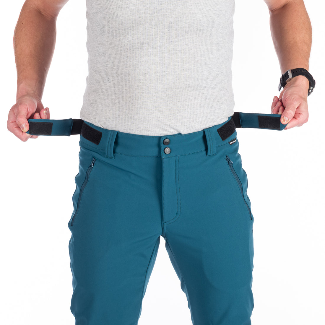 NO-3885OR men's softshell travel pants 3L JOHNNIE