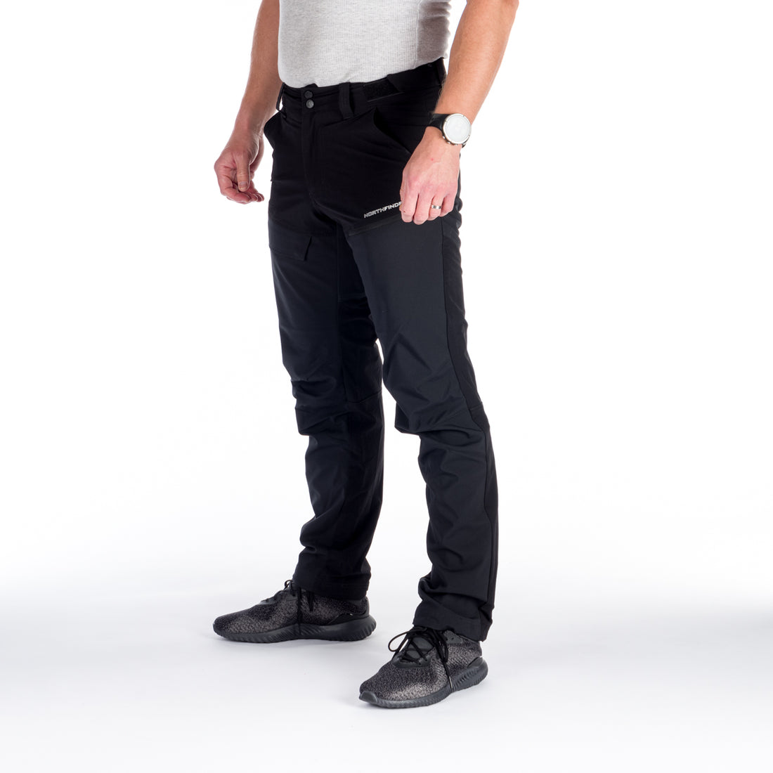 NO-3887OR men's hybrid pants with 4way stretch parts DUANE