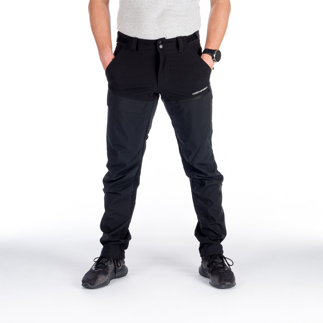 NO-3887OR men's hybrid pants with 4way stretch parts DUANE
