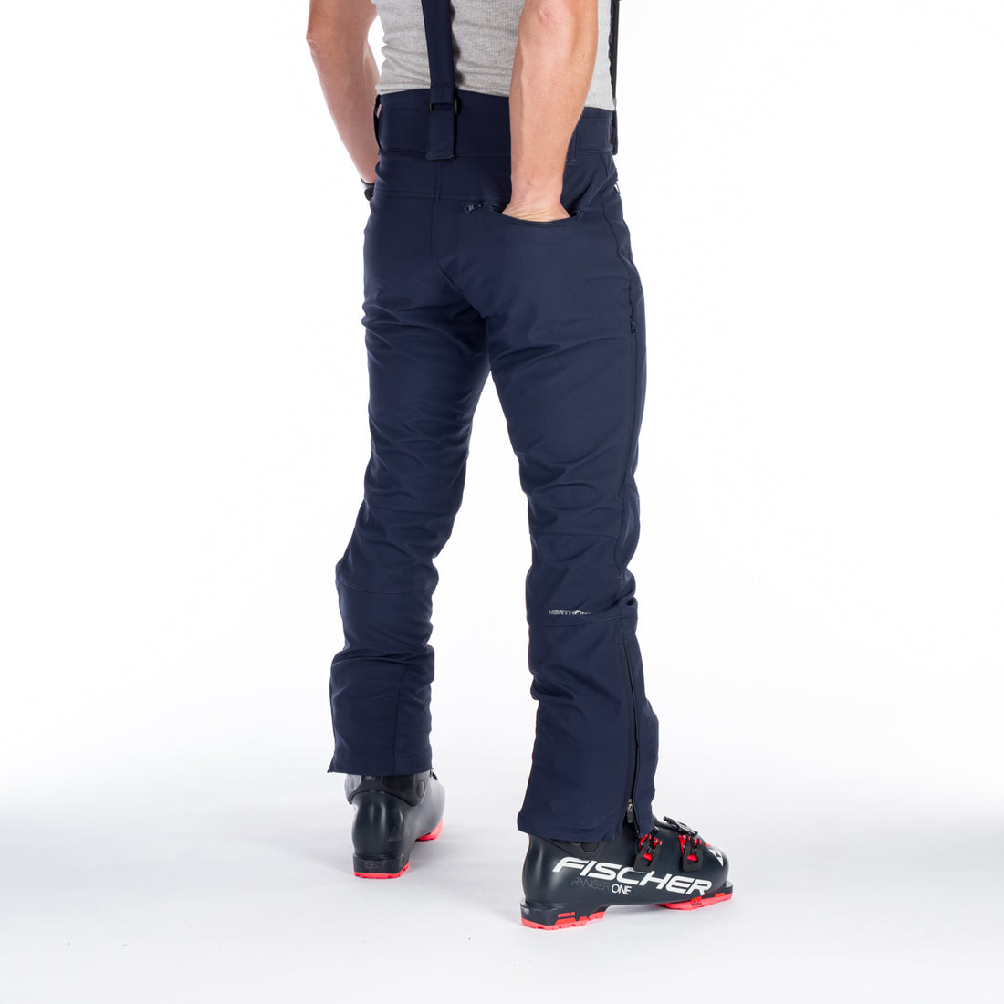 NO-3892SNW men's ski softshell pants TED