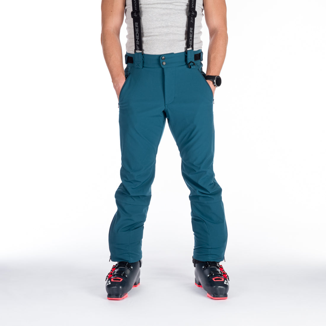 NO-3892SNW men's ski softshell pants TED