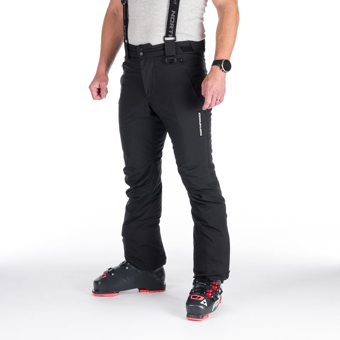 NO-3893SNW men's ski softshell pants CECIL