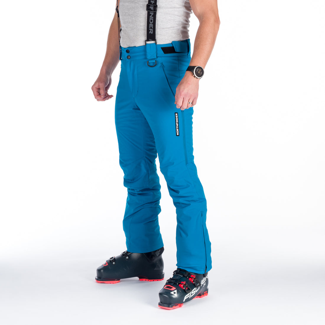 NO-3893SNW men's ski softshell pants CECIL