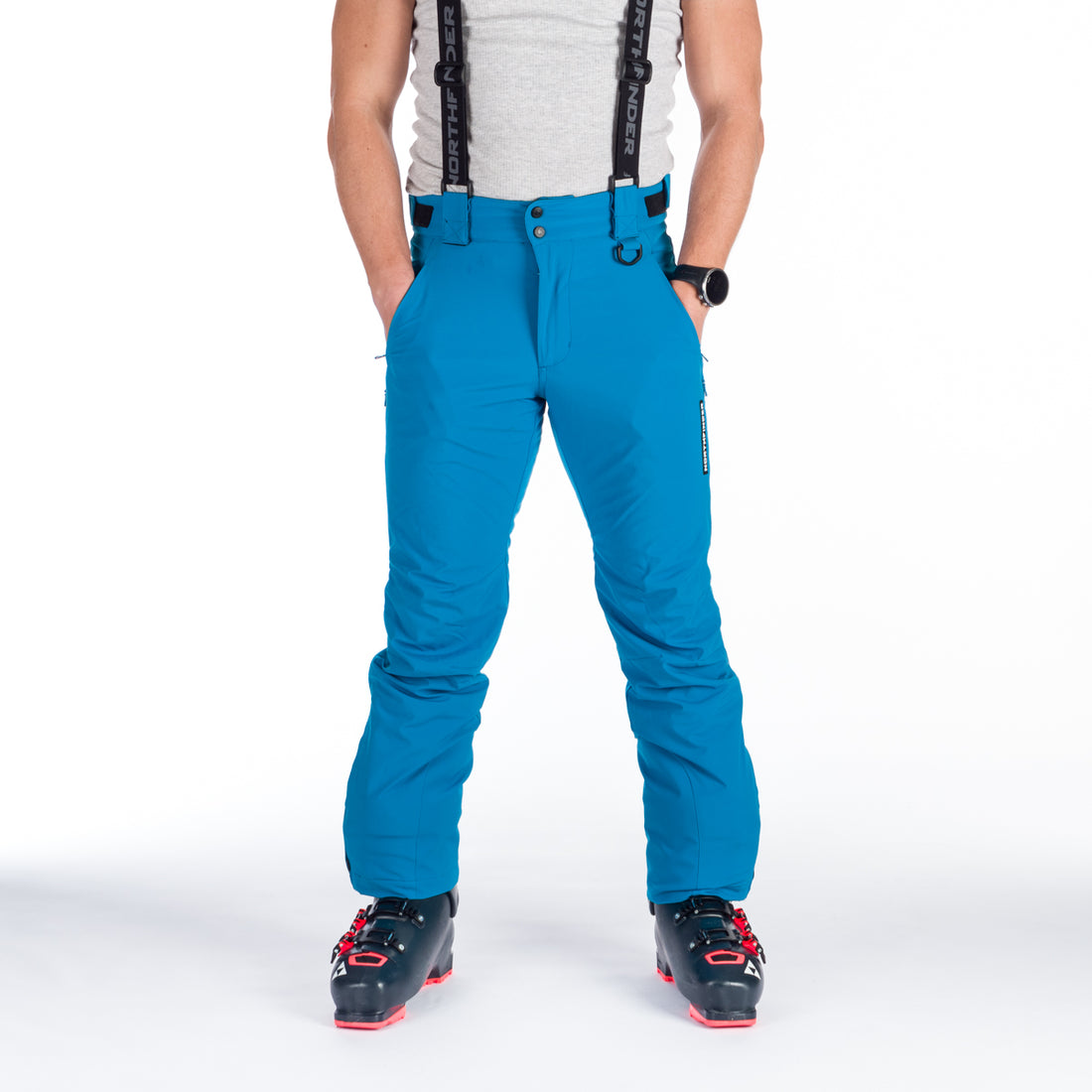 NO-3893SNW men's ski softshell pants CECIL
