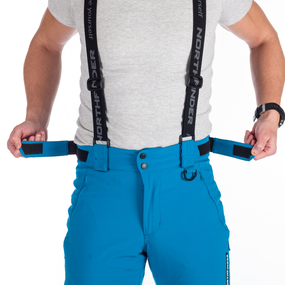 NO-3893SNW men's ski softshell pants CECIL