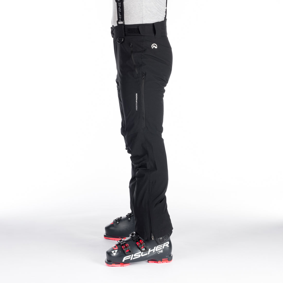 NO-3894SNW men's ski comfort trousers with braces regular fit VERNON