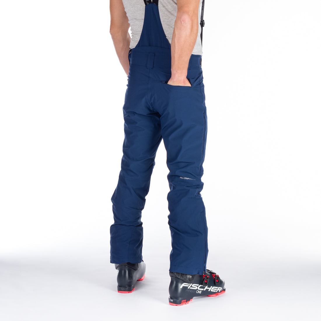 NO-3894SNW men's ski comfort trousers with braces regular fit VERNON