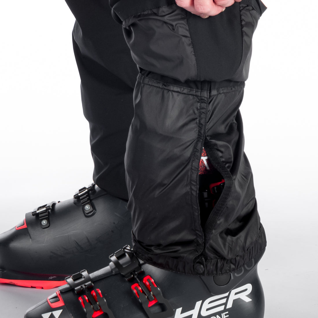 NO-3895SNW men's ski comfort high cut trousers with bib DALE