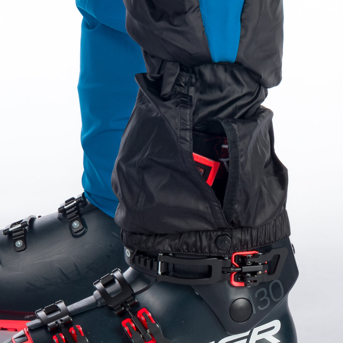 NO-3895SNW men's ski comfort high cut trousers with bib DALE