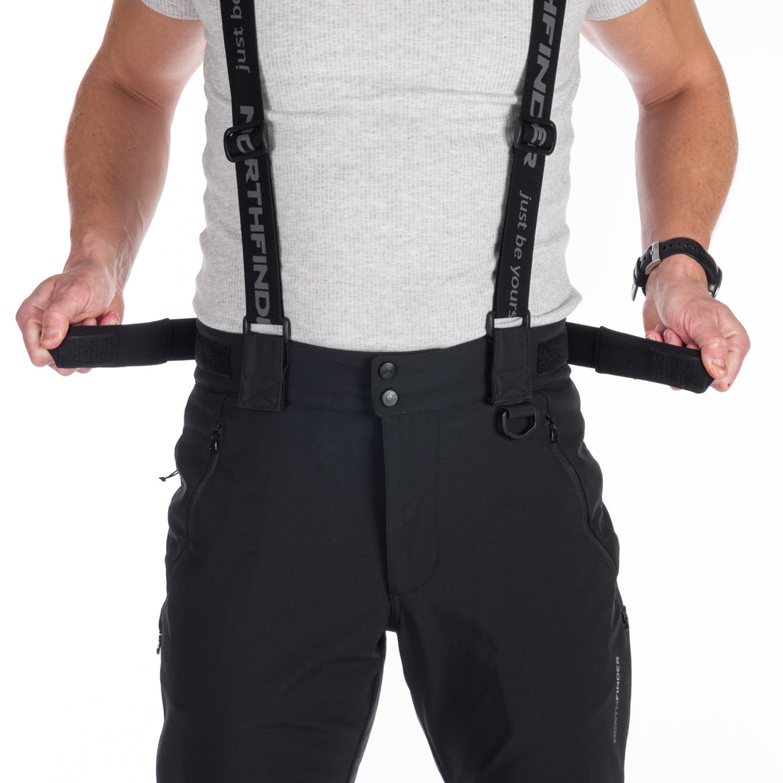NO-3896SNW men's ski softshell pants LYLE