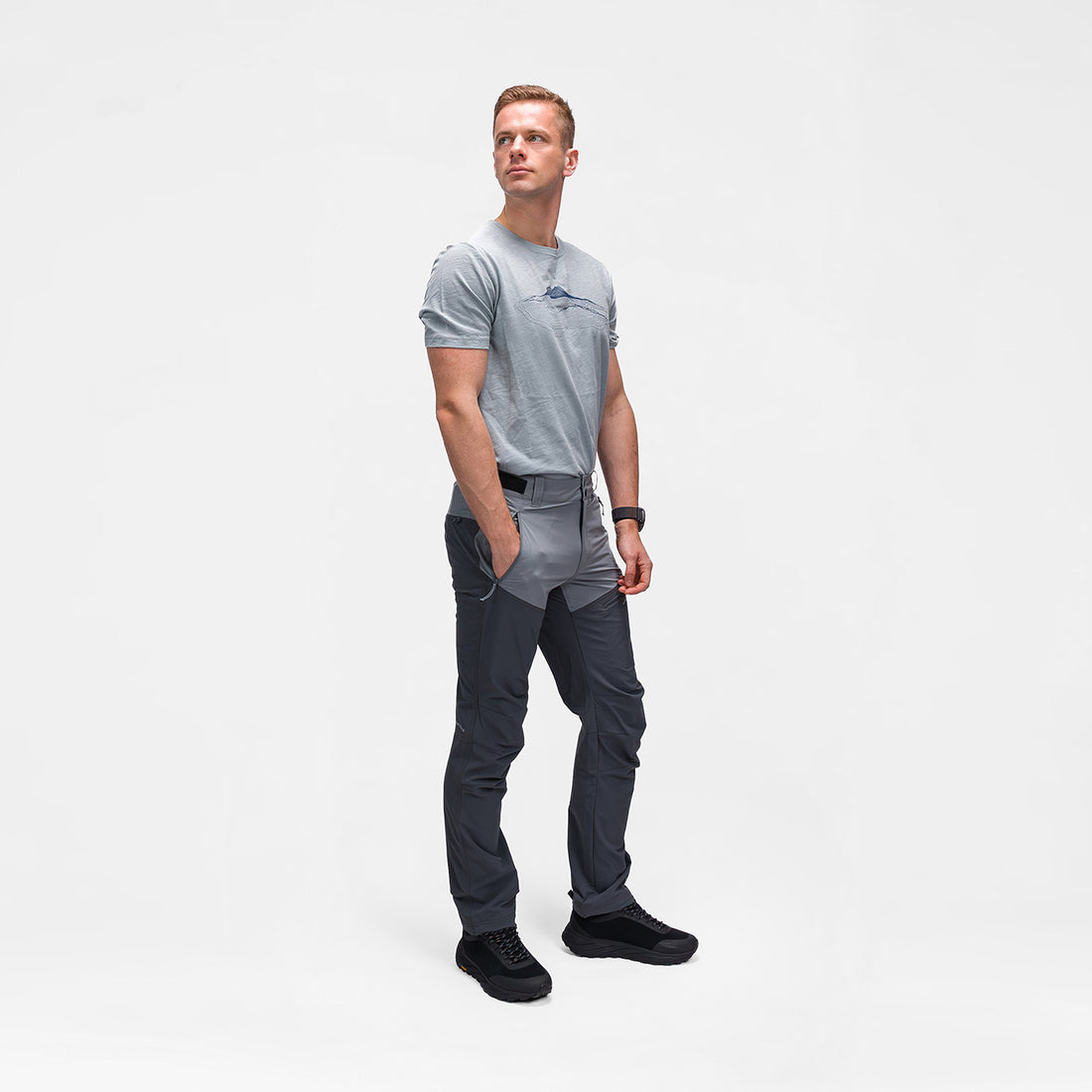 NO-39101OR men's combined outdoor pants BREITHORN