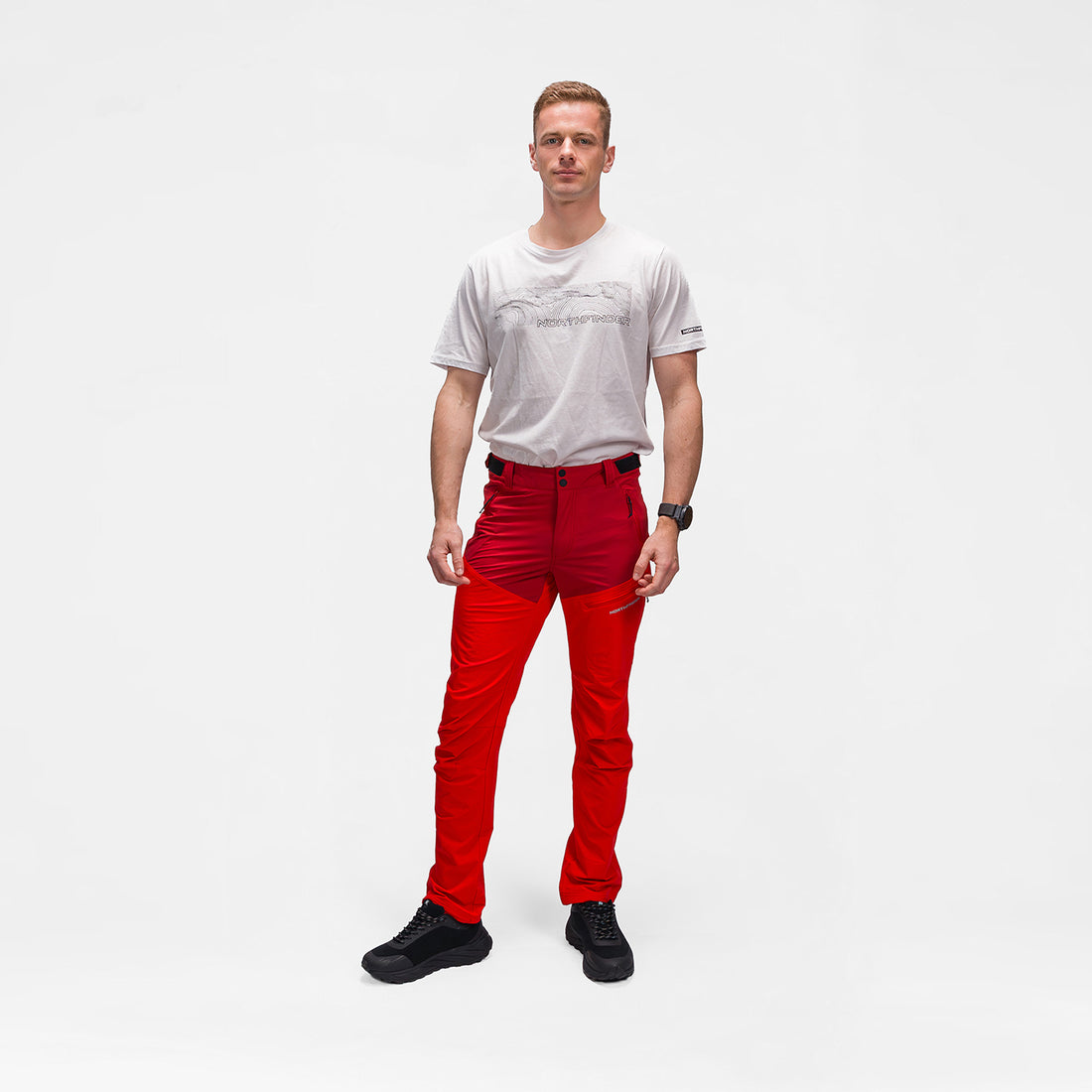 NO-39101OR men's combined outdoor pants BREITHORN