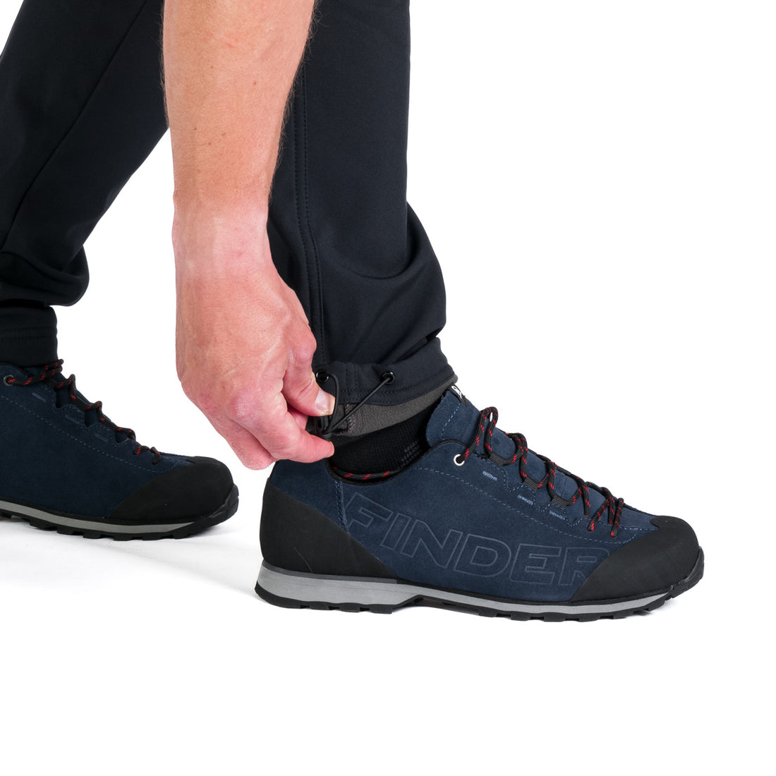 NO-3910OR Men's softshell pants elastic insulated BREITHORN