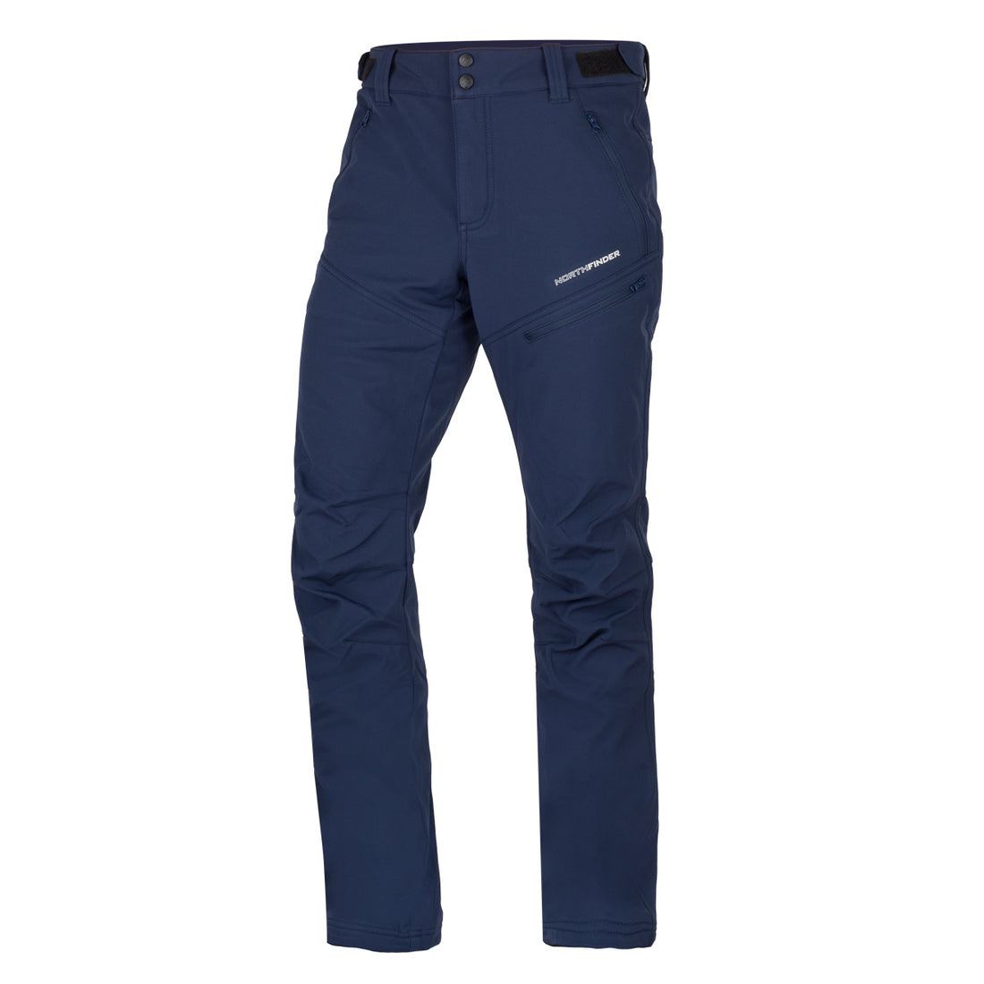 NO-3910OR Men's softshell pants elastic insulated BREITHORN
