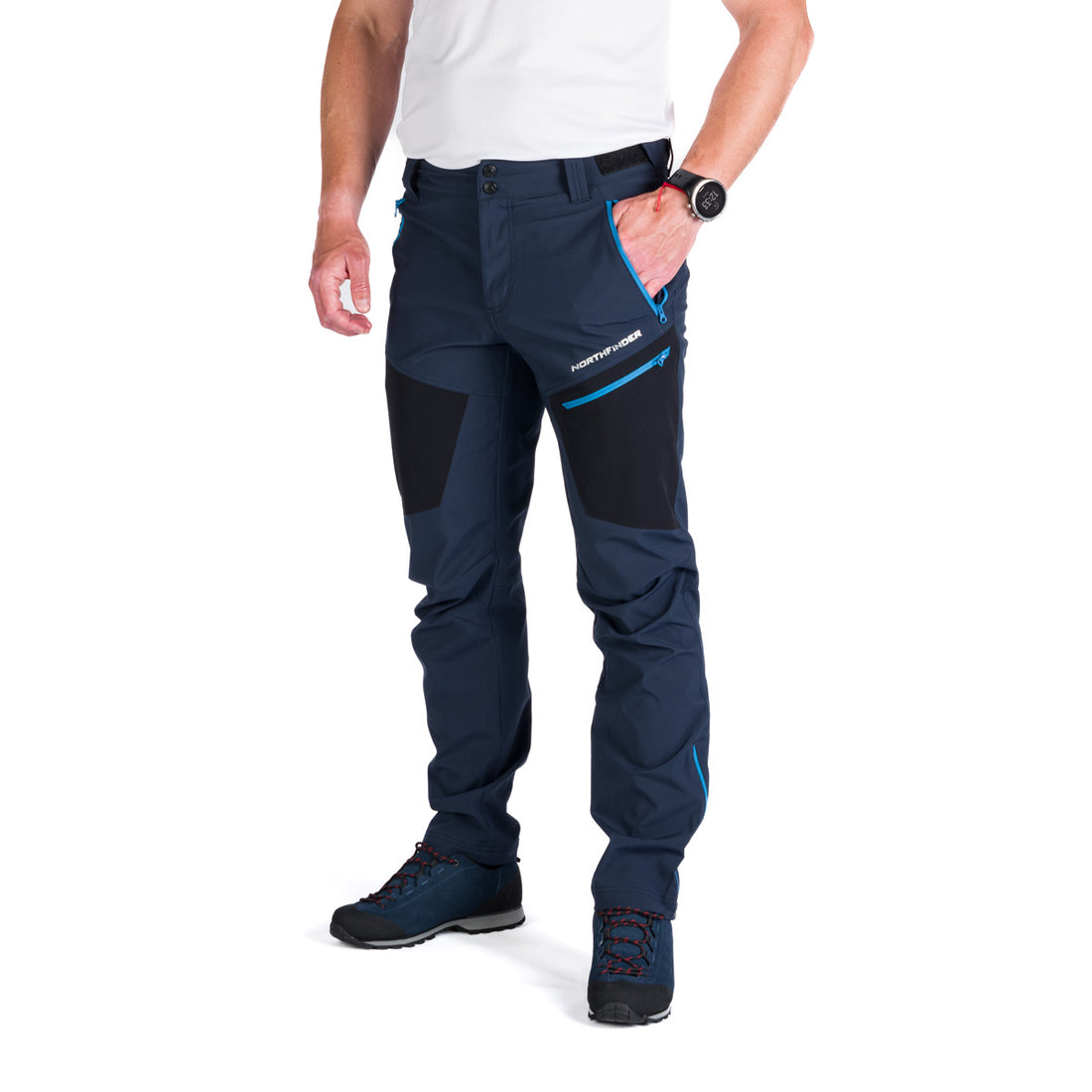 NO-3926OR men's trekking softshell 3L pants RICKIE