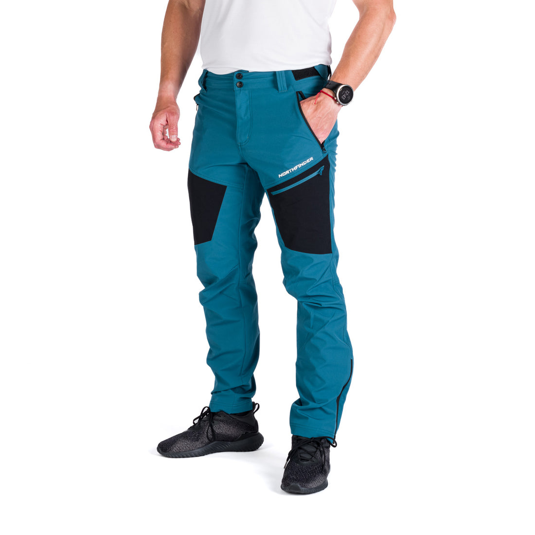 NO-3926OR men's trekking softshell 3L pants RICKIE