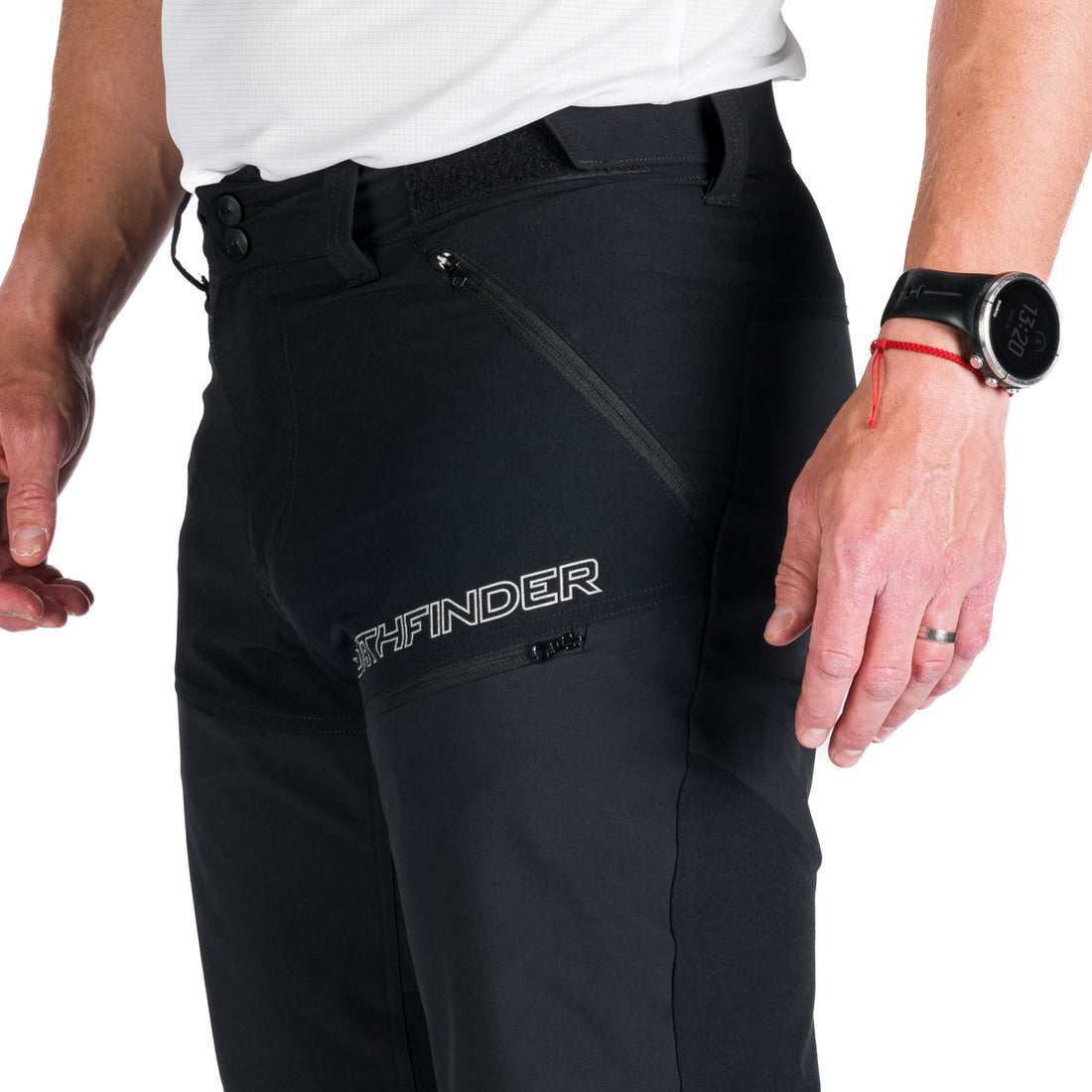 NO-3927OR men's trekking hybrid softshell pants ROD