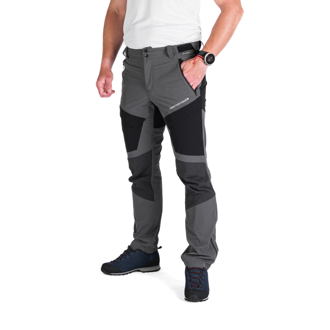 NO-3933OR men's trekking technical stretch pants JODY
