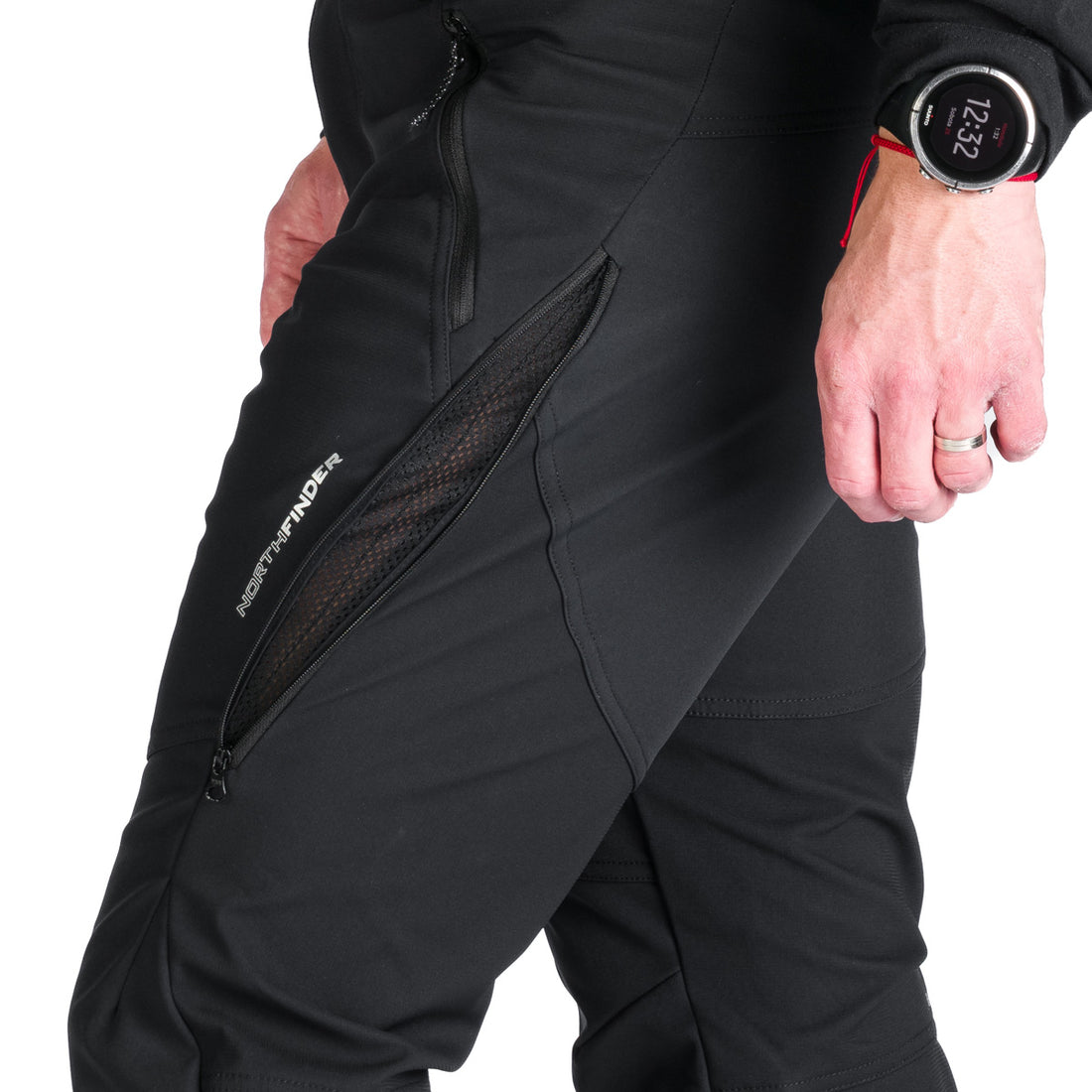 NO-3955OR men's outdoor softshell pants protect face 3L MARCELLO