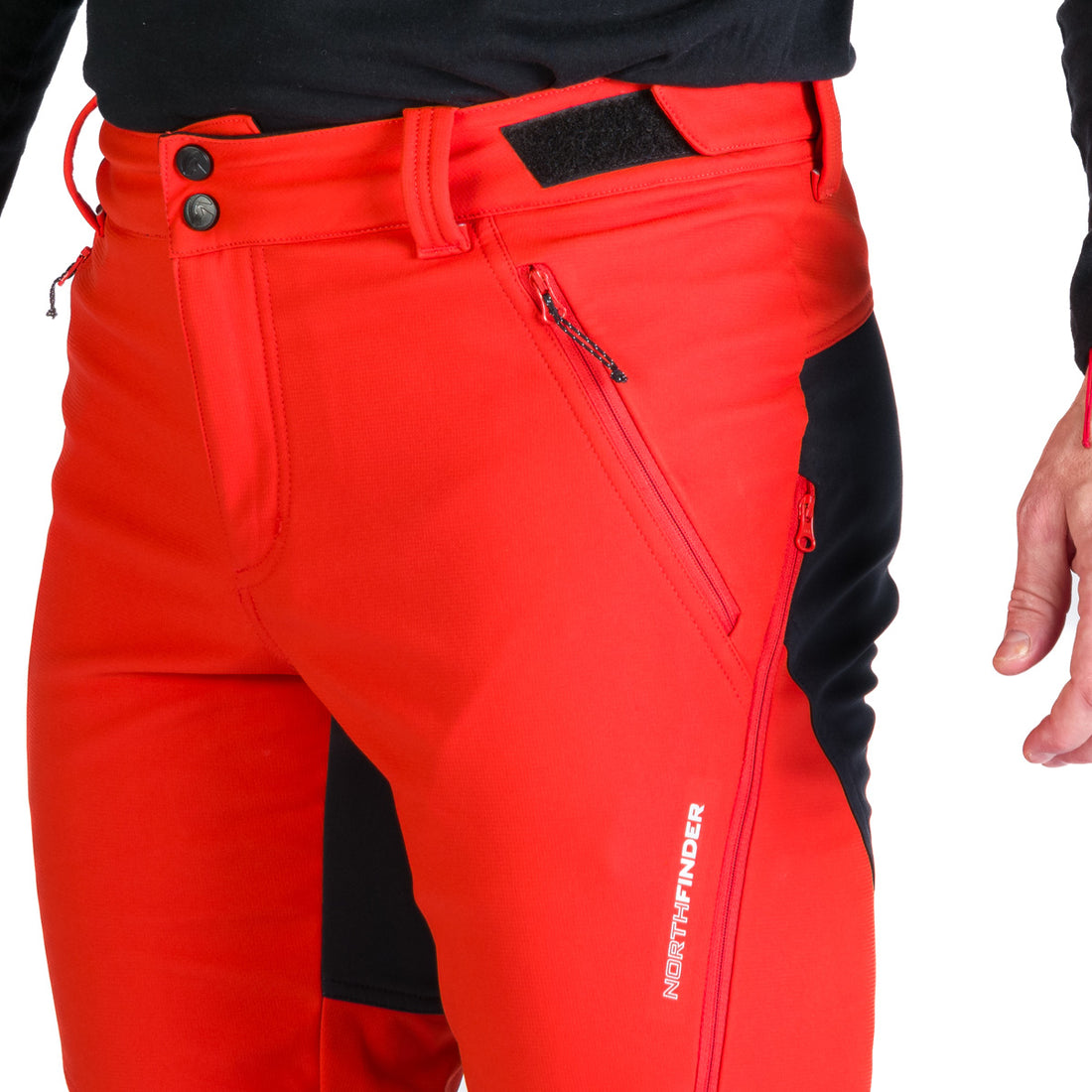 NO-3955OR men's outdoor softshell pants protect face 3L MARCELLO