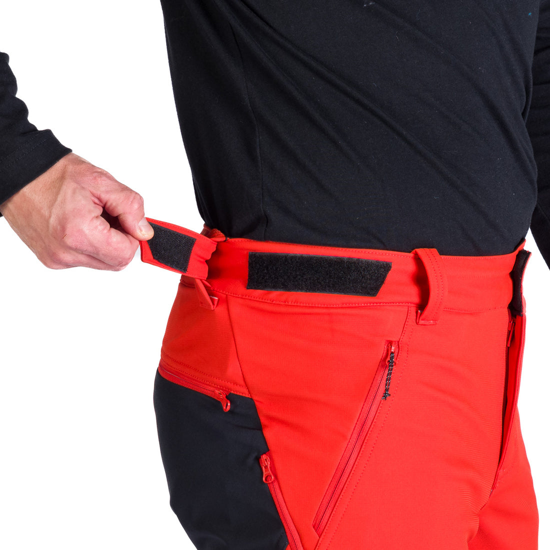 NO-3955OR men's outdoor softshell pants protect face 3L MARCELLO