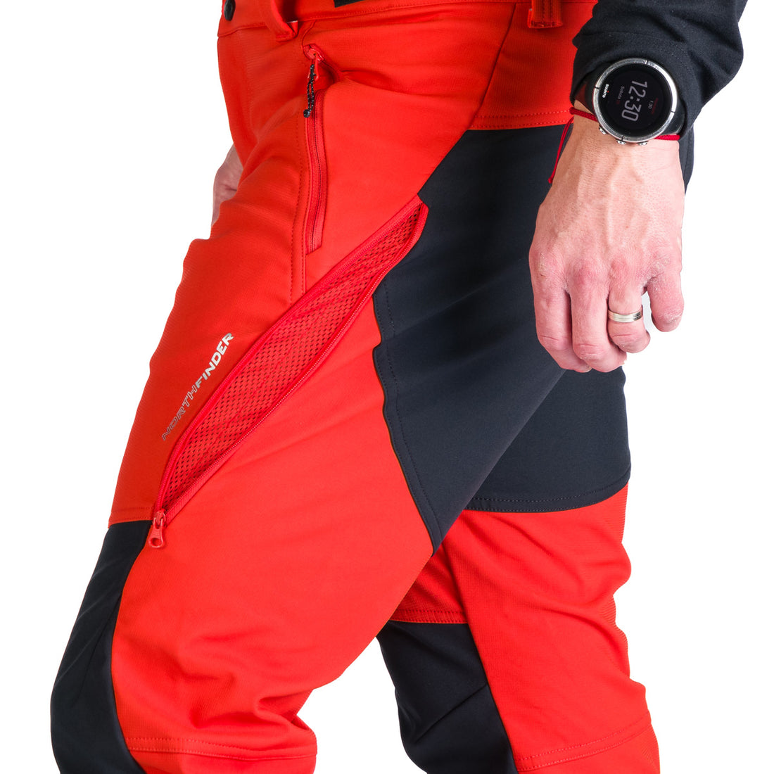 NO-3955OR men's outdoor softshell pants protect face 3L MARCELLO