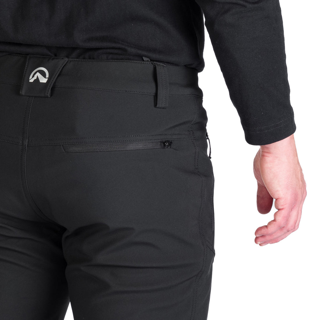 NO-3956OR men's trekking softshell pants outdoor 3L MASSIMO