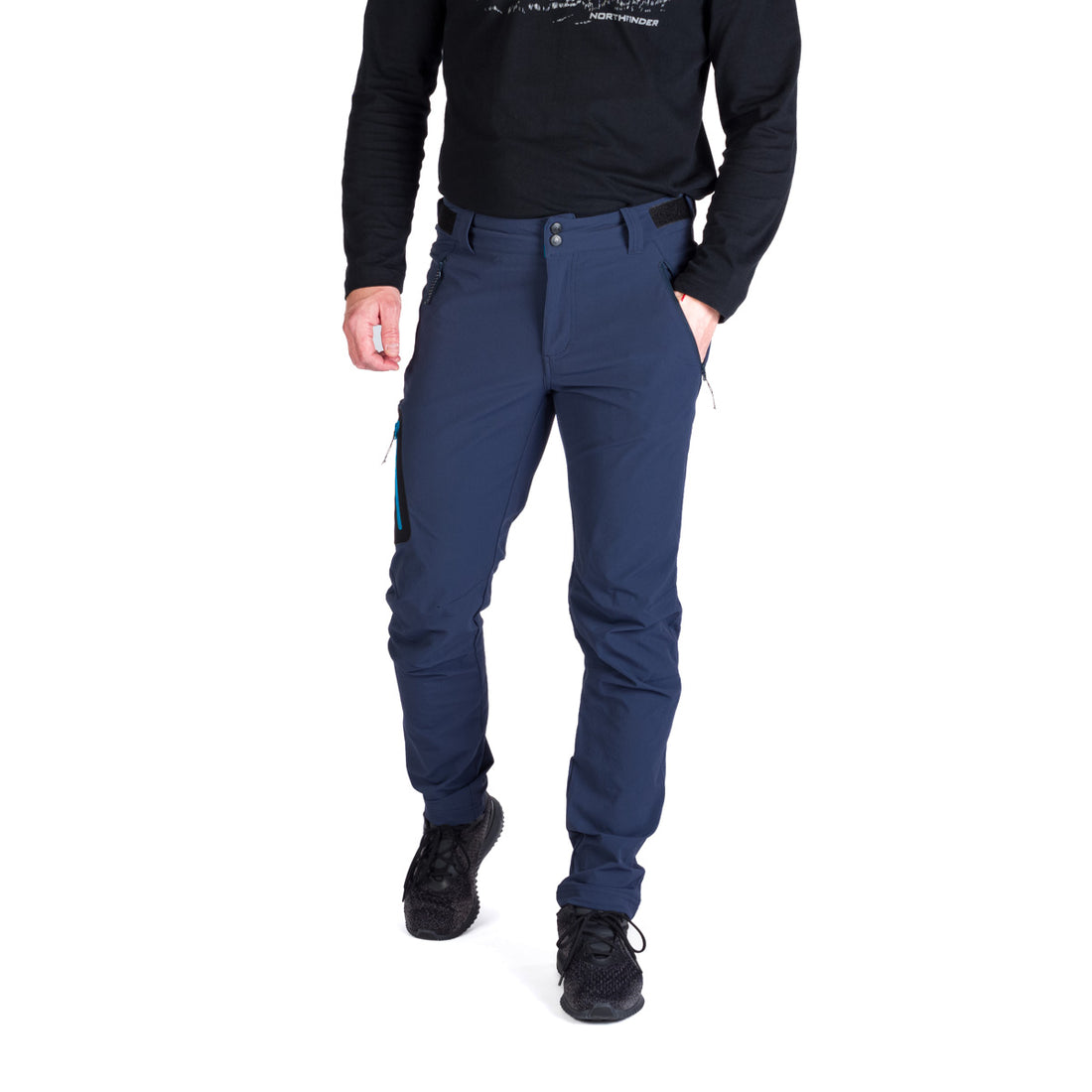 NO-3957OR men's 4way stretch outdoor regular fit pants MASSIMILIANO