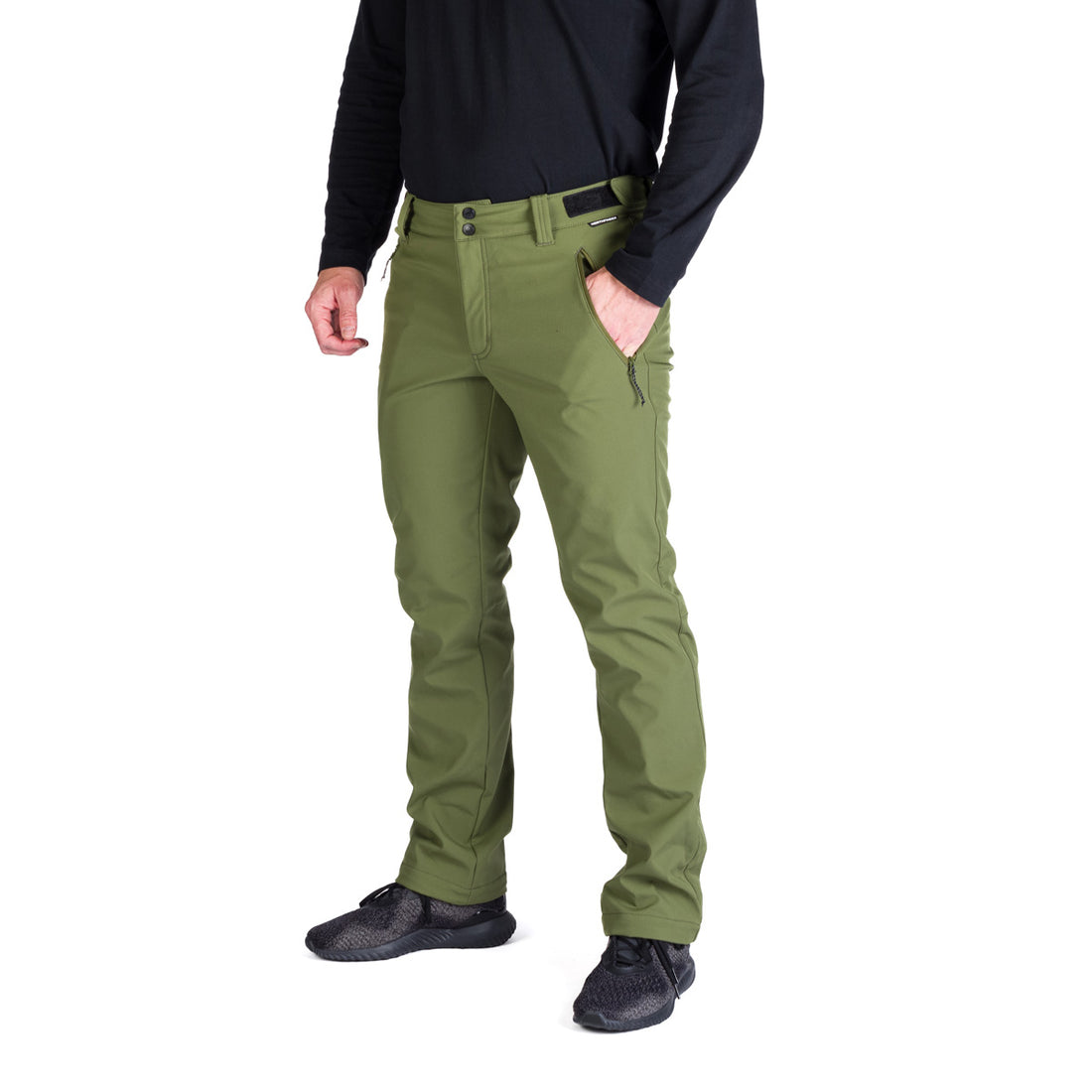 NO-3959OR men's softshell travel pants 3L MAURO