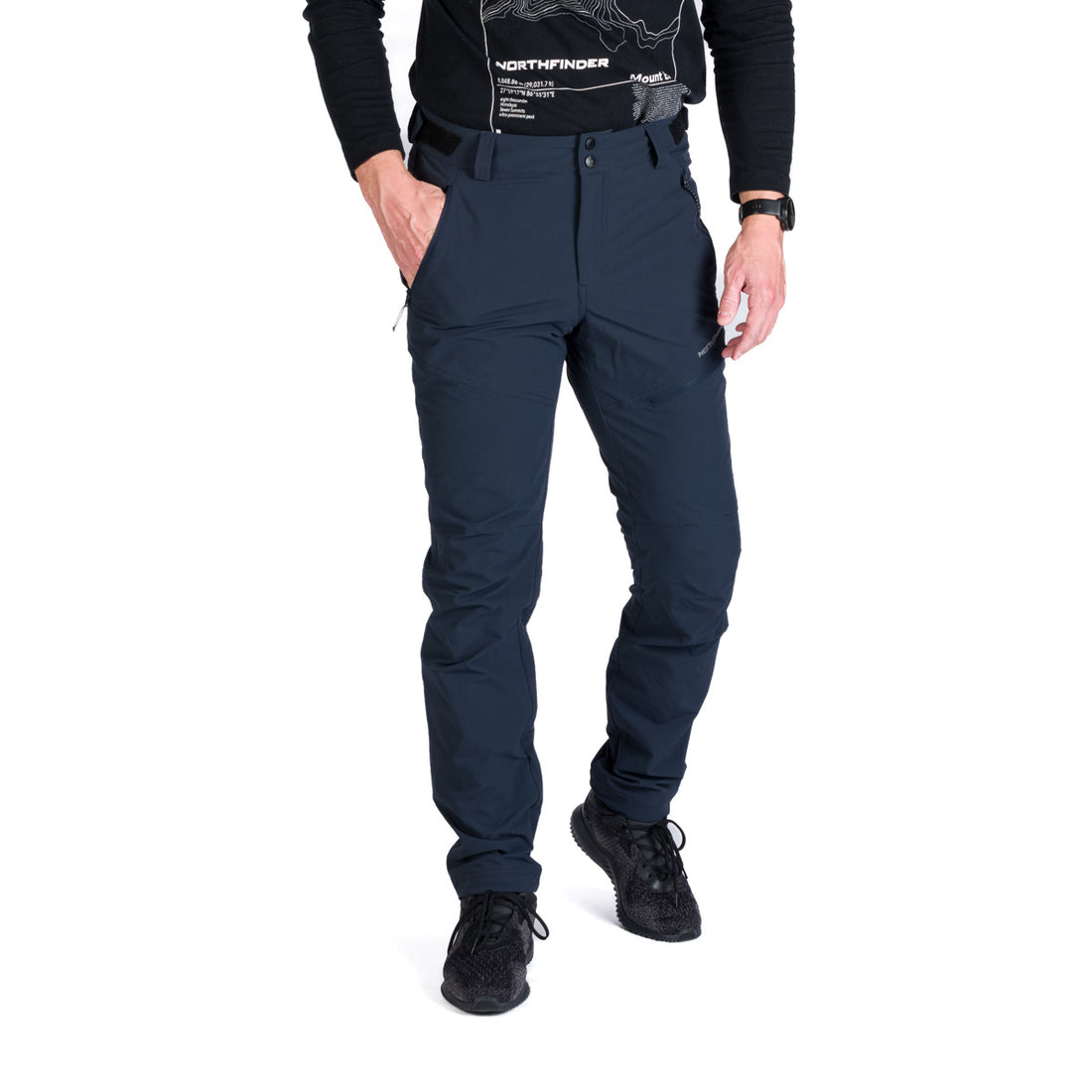 NO-3960OR men's travel comfort pants AURELIO
