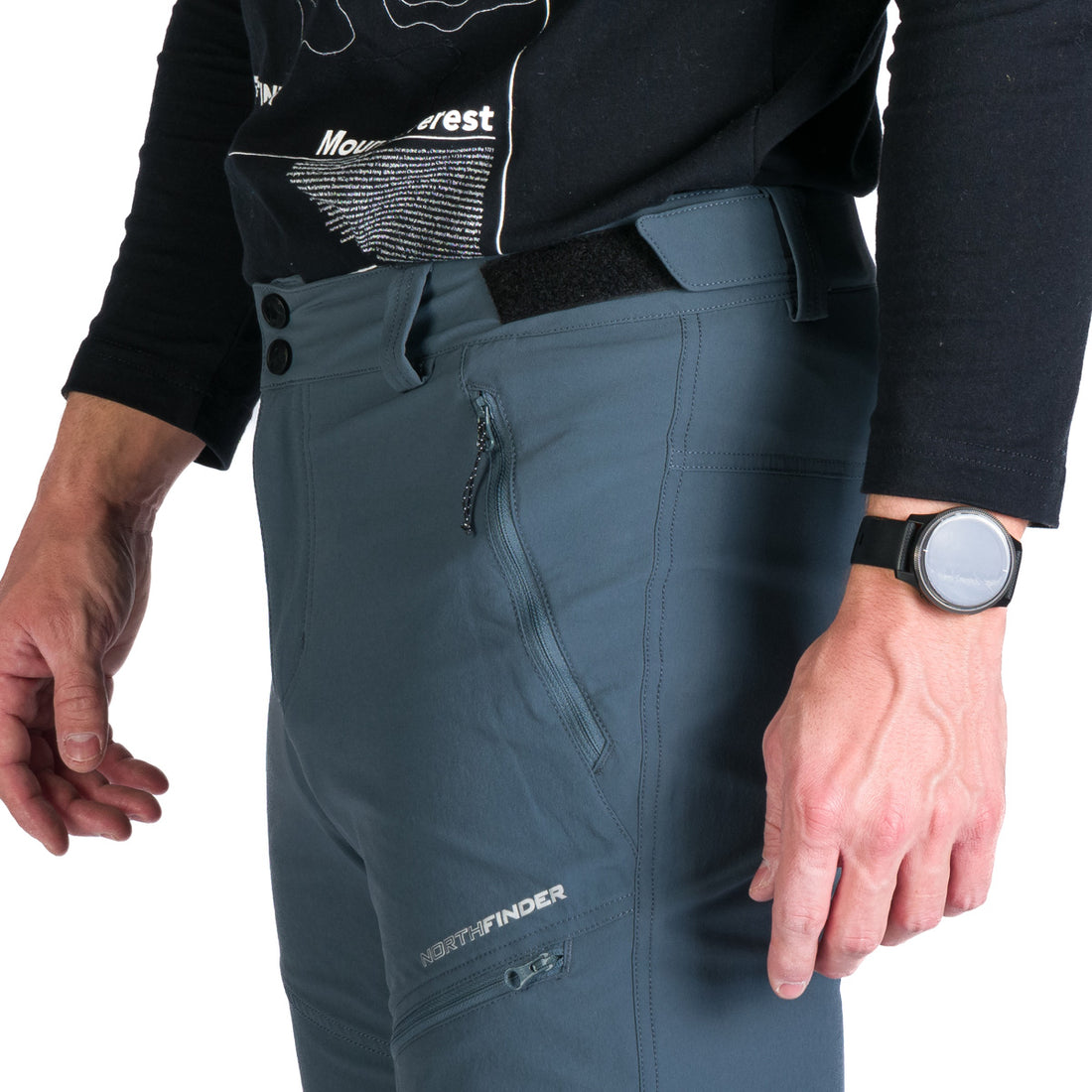NO-3960OR men's travel comfort pants AURELIO
