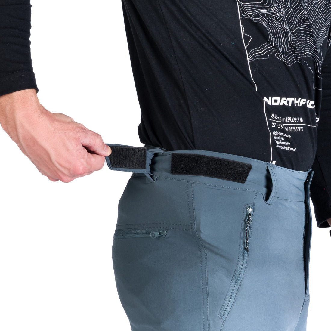 NO-3960OR men's travel comfort pants AURELIO
